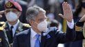 El presidente electo de Ecuador, Guillermo Lasso, llega a la Asamblea Nacional para su toma de posesión, en Quito, el 24 de mayo de 2021. El presidente electo de Ecuador, Guillermo Lasso, llega a la Asamblea Nacional para su toma de posesión, en Quito, el 24 de mayo de 2021.