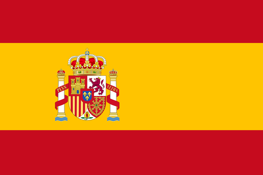 Foto referencial de la bandera española.&nbsp;