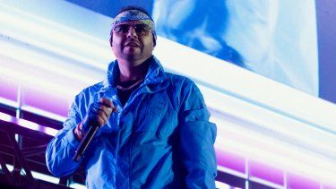 Tony Dize en el Coca Cola Flow Fest 2024.