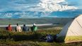 E Parque Nacional y Reserva Denali es ideal para acampar en familia.&nbsp;