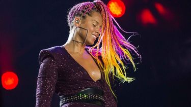 La cantante norteamericana Alicia Keys.&nbsp;