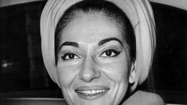 La cantante de ópera María Callas.