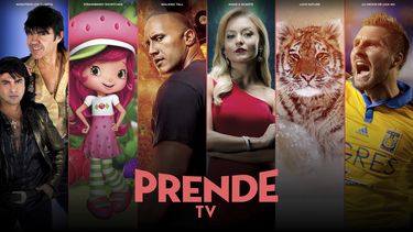En esta imagen proporcionada por Univision el logotipo de PrendeTV, el nuevo servicio de streaming lanzado por Univision el 30 de marzo de 2021.&nbsp;