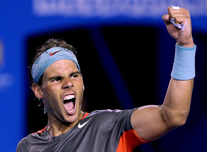 Rafael Nadal, el tenista español podría ocupar el segundo lugar, después de Pete Sampras en la lista de ganadores del Grand Slam. (AP)