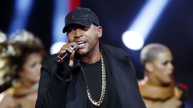 Don Omar durante su actuación en el Festival Internacional de la Canción de Viña del Mar, en Chile, en 2016.