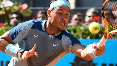 Partido de Carlos Alcaraz contra Rafa Nadal en el Mutua Madrid Open, a 06 de mayo de 2022, en Madrid (España). &nbsp;