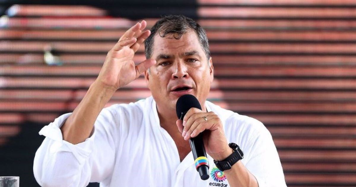 Expresidente Rafael Correa encabeza lista de19 extraditables de Ecuador