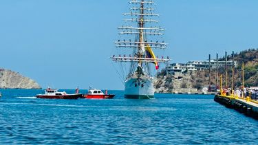 Buque Escuela ARC Gloria, Santa Marta, Colombia.&nbsp;