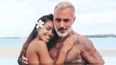 Gianlucca Vacchi y Sharon Fonseca.
