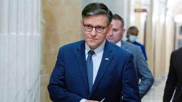 El presidente de la Cámara de Representantes de Estados Unidos, Mike Johnson.