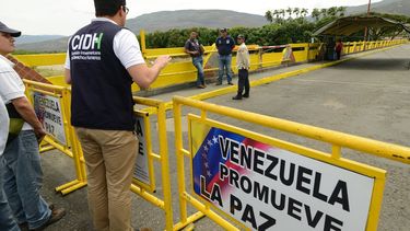 La frontera de Colombia con Venezuela.