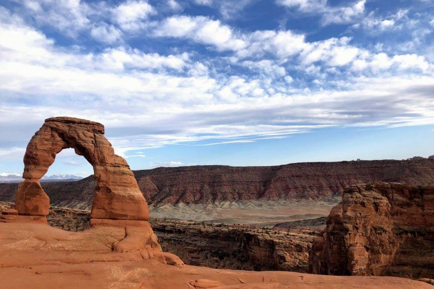 El Arco Delicado en el Parque Nacional de Arcos.