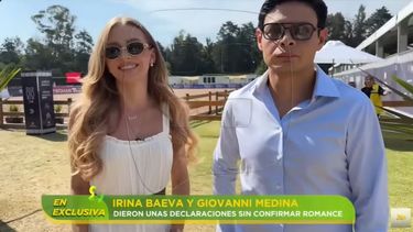 Irina Baeva y Giovanni.&nbsp;