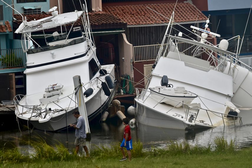 Desde el paso del huracán María, han identificado 377 embarcaciones hundidas por el ciclón