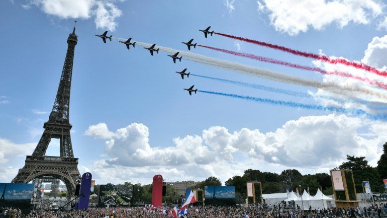 La patrulla aérea francesa 