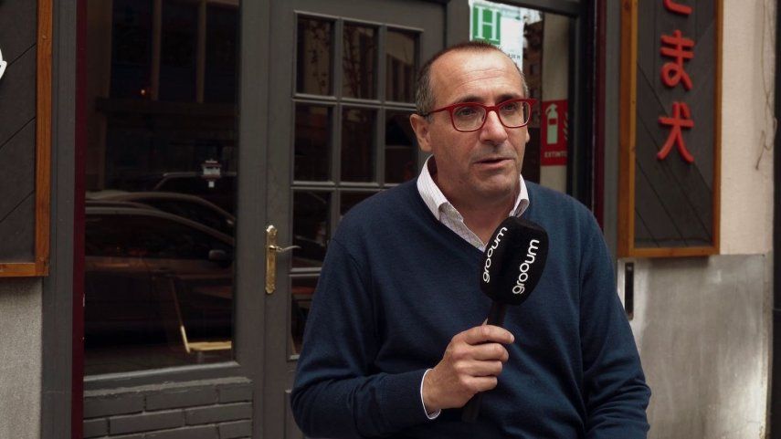Gonzalo Ibáñez, al frente de Ramen Komainuun, referente del ramen artesanal en Madrid.&nbsp;