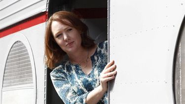 La escritora&nbsp;Paula Hawkins.