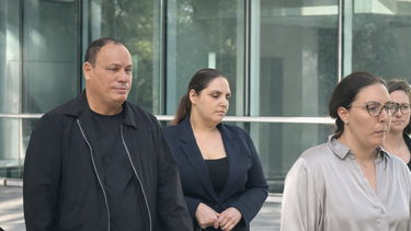 Angélica Pacheco, exconcejal de Hialeah,&nbsp; sale de la Corte Federal tras firmar el acuerdo.