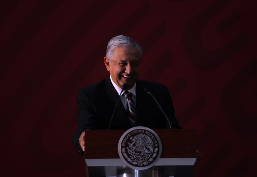 El mandatario de México, Andrés Manuel López Obrador. 