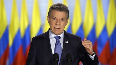 Juan Manuel Santos, presidente de Colombia.