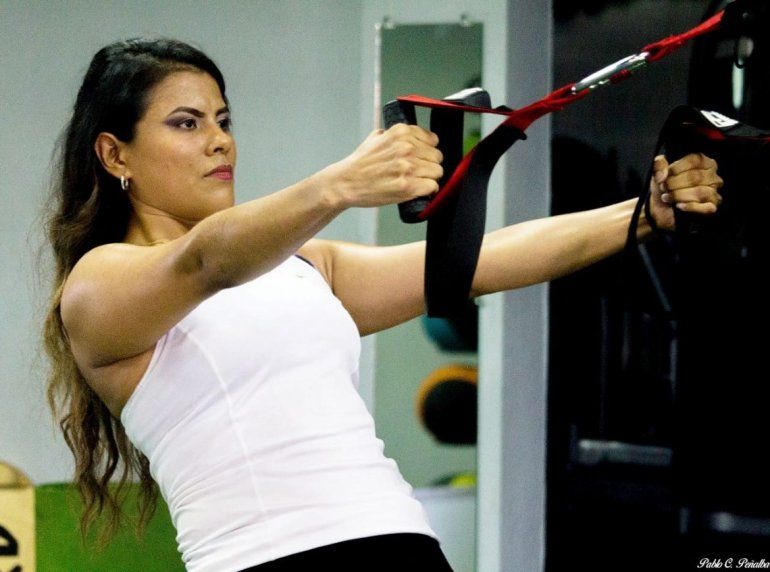 Sayra Laguna, campeona olímpica de judo y lucha sambo.