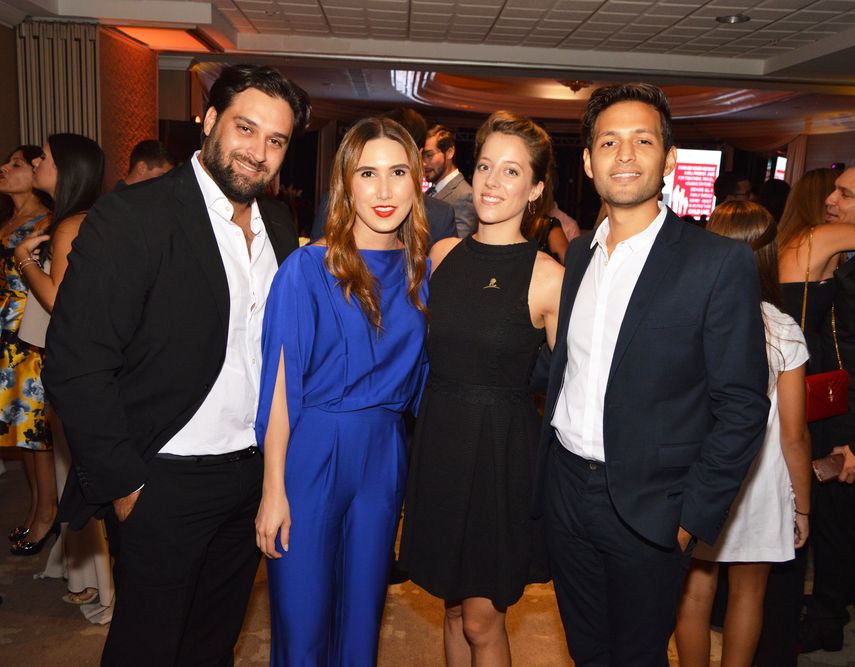 Augusto Mendoza, Sarah Lameda ,Eugene Ernel y Ricky Torres