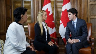 Canadá pide al gobierno de Venezuela que libere a los presos políticos, expresó Trudeau mediante su cuenta en la red social Twitter