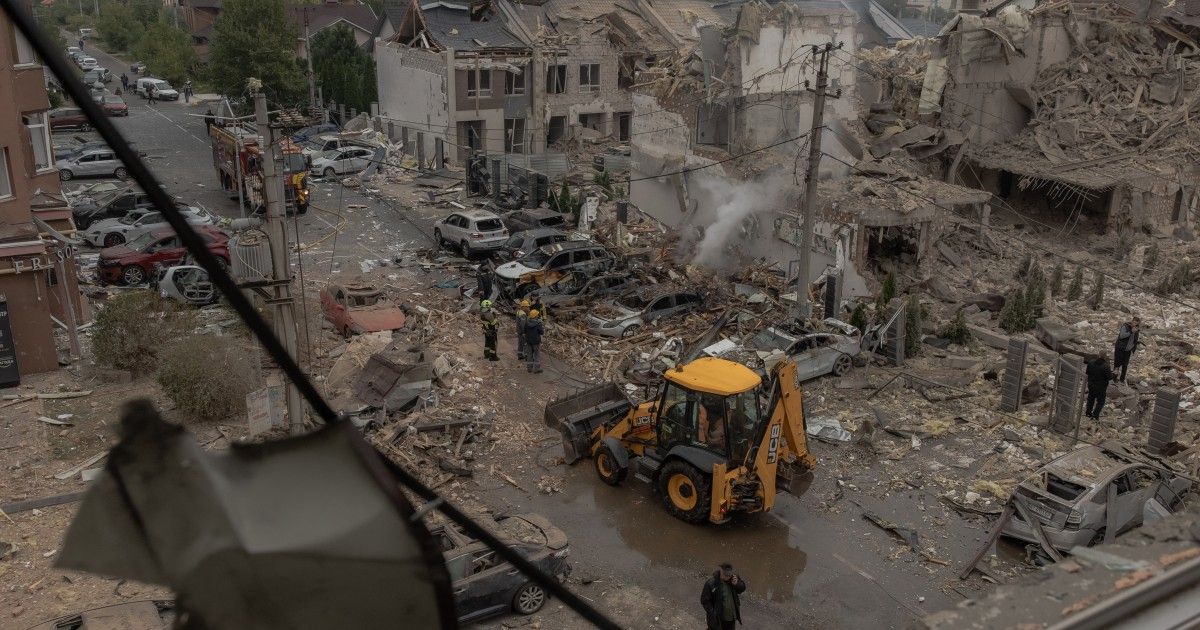 Ucrania: Al menos cuatro muertos por ataque con drones y misiles rusos