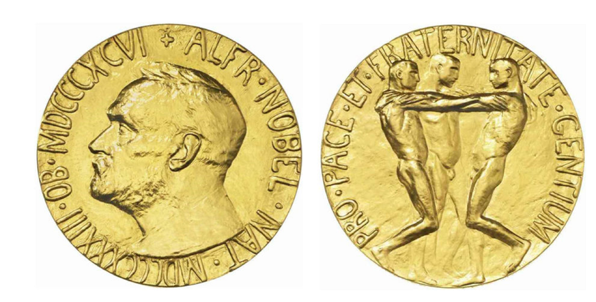 El anverso y el reverso de la medalla.