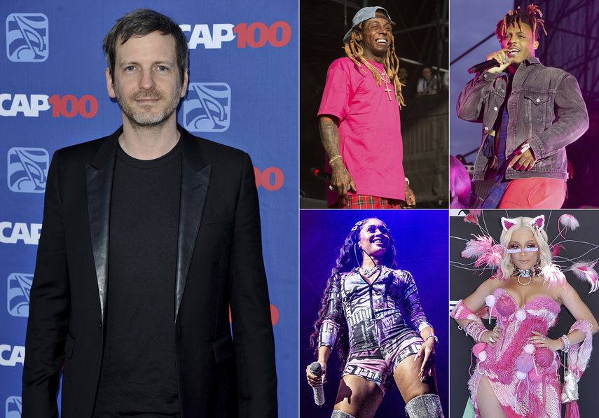 El productor musical Dr. Luke regresa a las listas de popularidad en 2020 con los raperos Lil Wayne, Juice WRLD y Saweetie.