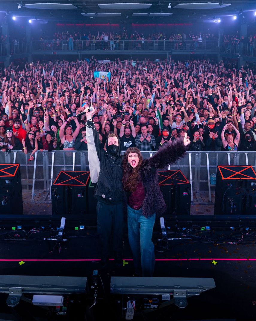 Sofía Reyes y Alan Walker se presentan en Washington D.C.