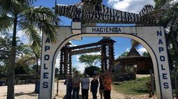 Hacienda Nápoles, que pertenecía al narcotraficante Pablo Escobar