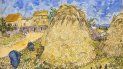 En esta imagen proporcionada por Christies, la acuarela de Vincent van Gogh “Meules de Blé” (“Pilas de trigo”) de 1888, que será subastada en Nueva York el 11 de noviembre de 2021. En esta imagen proporcionada por Christies, la acuarela de Vincent van Gogh “Meules de Blé” (“Pilas de trigo”) de 1888, que será subastada en Nueva York el 11 de noviembre de 2021.