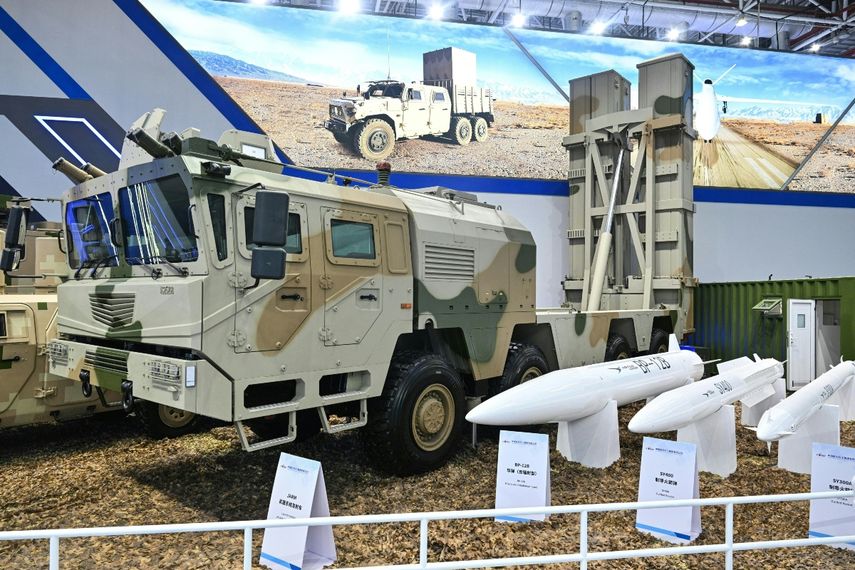 &nbsp;Exposición Internacional de Aviación y Aeroespacial de China en Zhuhai, provincia de Guangdong, sur de China, el 14 de noviembre de 2024.&nbsp;