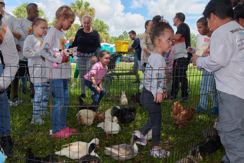 Niños especiales disfrutan su día