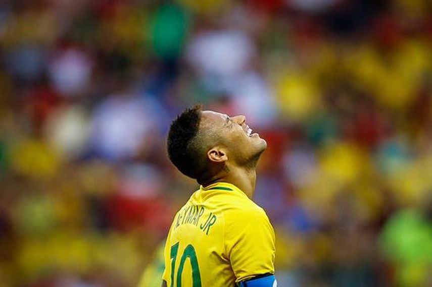Neymar no pudo brillar en su estreno en los Juegos Olímpicos. (EFE)