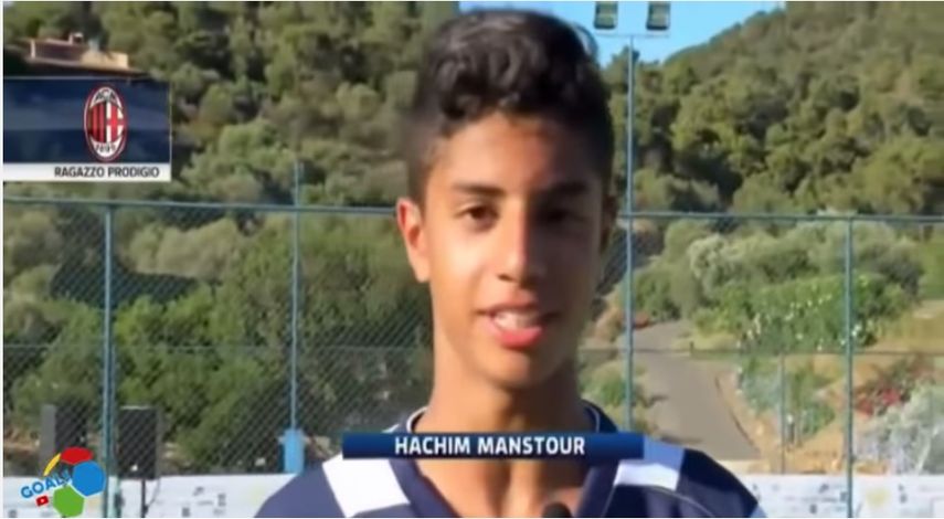 El joven jugador podría debutar por la Copa Italia (captura de pantalla youtube)