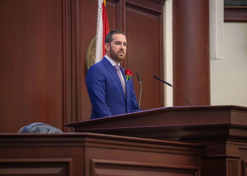 Daniel Perez, presidente de la Camara de Florida. Daniel Perez, presidente de la Camara de Florida.