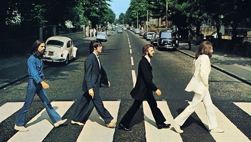 Portada del disco Abbey Road (1969), de los Beatles.