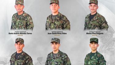 Seis soldador allecieron en un atentado del ELN en el norte de Colombia