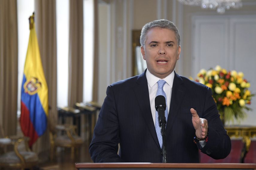 Iván Duque, presidente de Colombia 