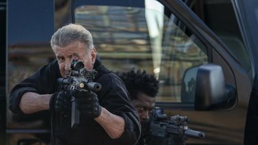 Sylvester Stallone en el filme Armor.