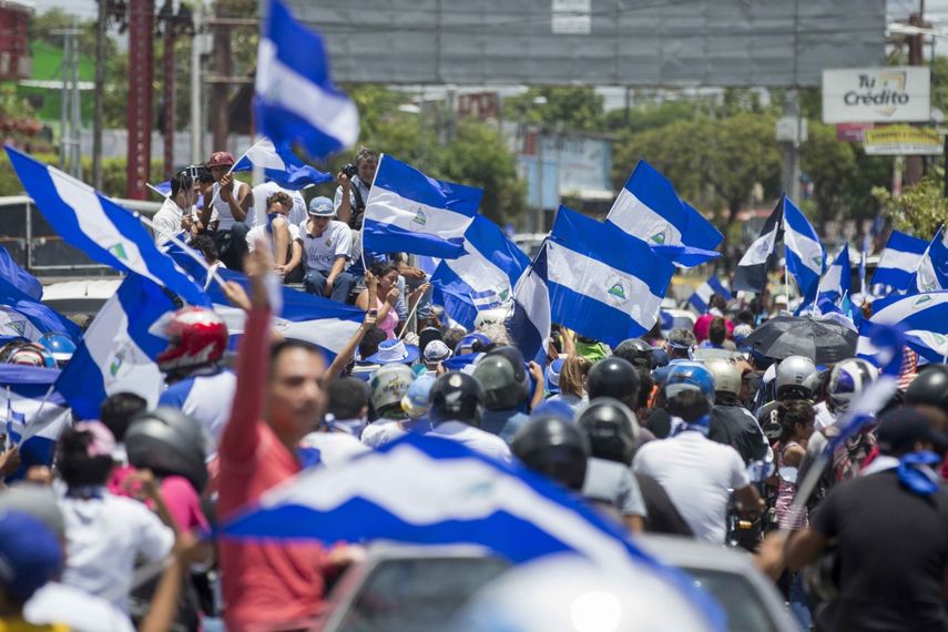 Siguen las protestas en Nicaragua.