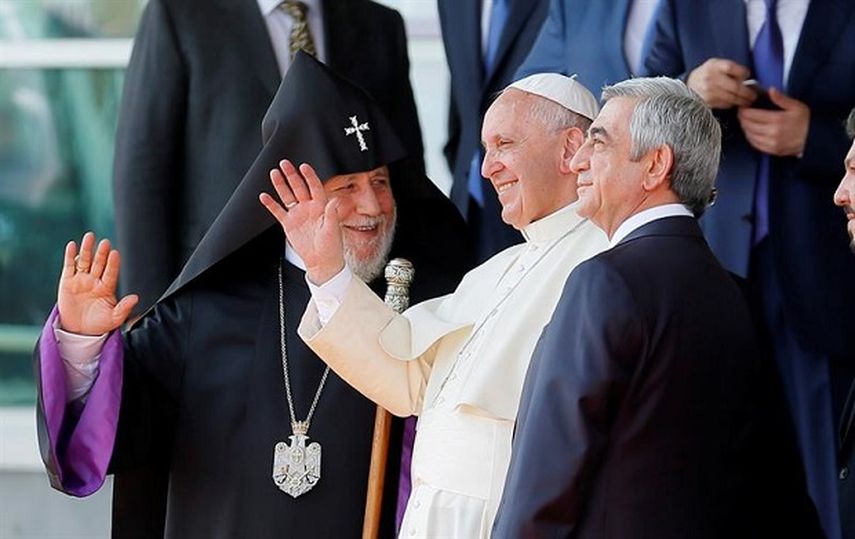 El Papa está de visita en Armenia (EFE)