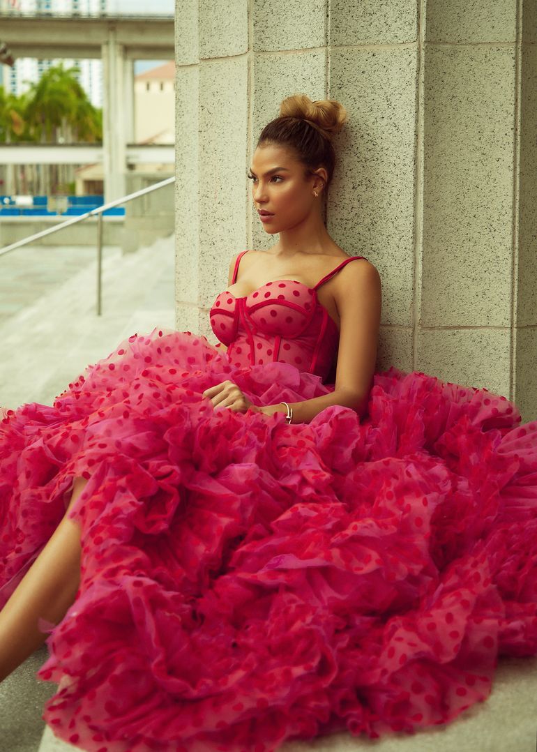 La modelo venezolana Tania Victoria Marín