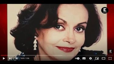 La actriz mexicana María Eugenia Ríos.