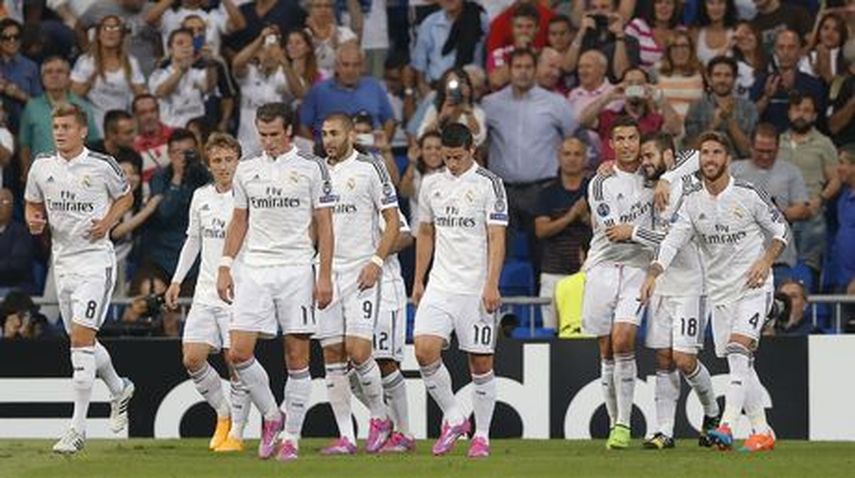 Real Madrid tiene 19 victorias y 76 goles durante su racha. (AP)