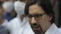 El opositor venezolano Freddy Guevara habla con la prensa en una plaza pública luego de salir de la residencia del embajador de Chile donde se había refugiado durante tres años para evadir el arresto por su papel en las protestas antigubernamentales de 2017 en Caracas, Venezuela, el miércoles 9 de septiembre de 2020. El opositor venezolano Freddy Guevara habla con la prensa en una plaza pública luego de salir de la residencia del embajador de Chile donde se había refugiado durante tres años para evadir el arresto por su papel en las protestas antigubernamentales de 2017 en Caracas, Venezuela, el miércoles 9 de septiembre de 2020.