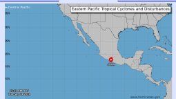 Se prevé que John arroje de 15 a 30 centímetros (6 a 12 pulgadas) de lluvia en áreas costeras del estado de Chiapas hasta el jueves.