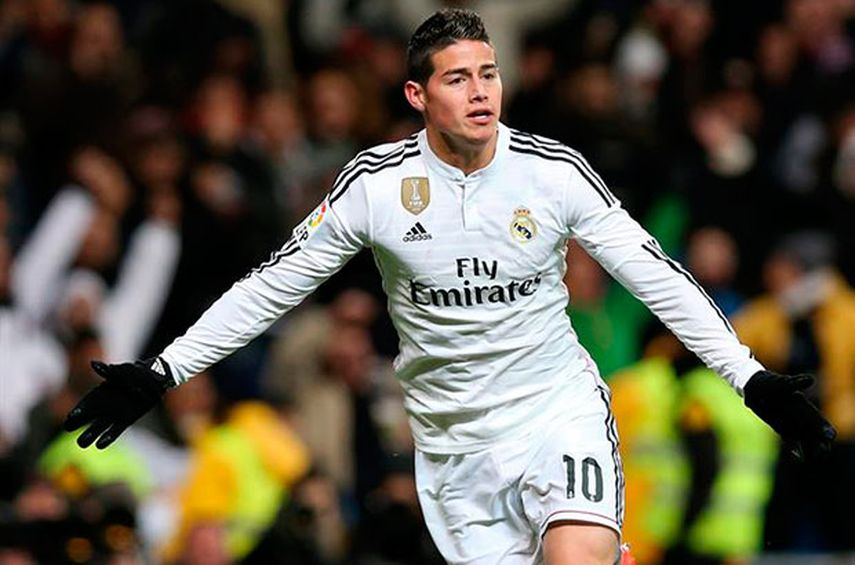 James Rodríguez anotó un gol pero salió lesionado (EFE) 